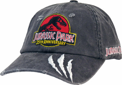 Jurassic Park Vintage Grey Destroyed Cap - lovemycap