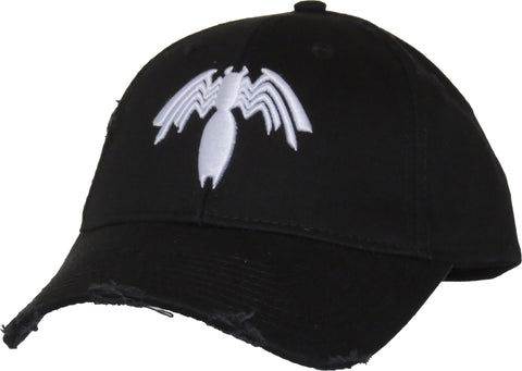 Venom Destroyed Black Cap - pumpheadgear, baseball caps