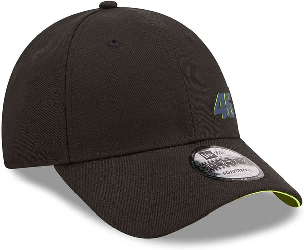 VR46 New Era 9Forty Repreve Black Cap - lovemycap